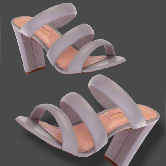 🛑BOGO🆕Avec Les Filles Lilac Mara Heels - Picture 6 of 11